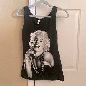 Marilyn Monroe Bling Tank Top